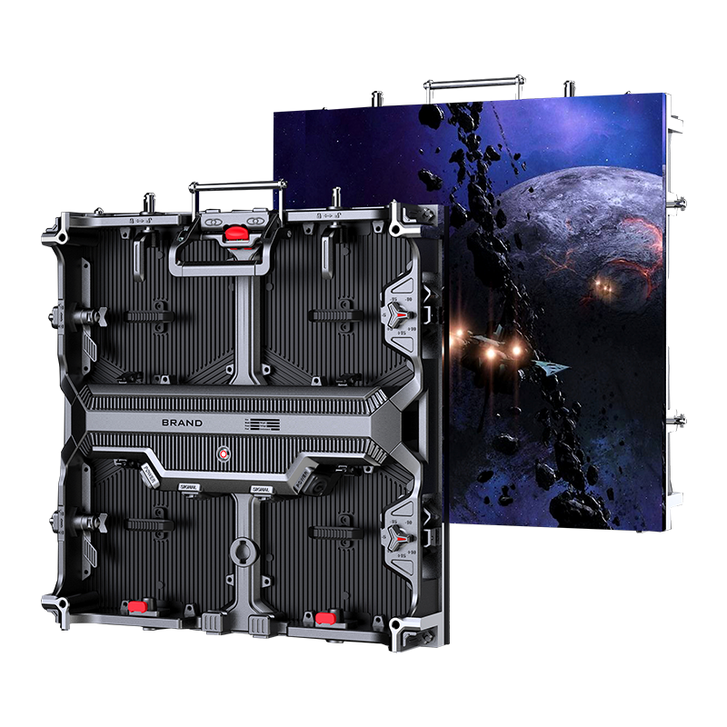 Slim and light die-casting aluminum cabinets