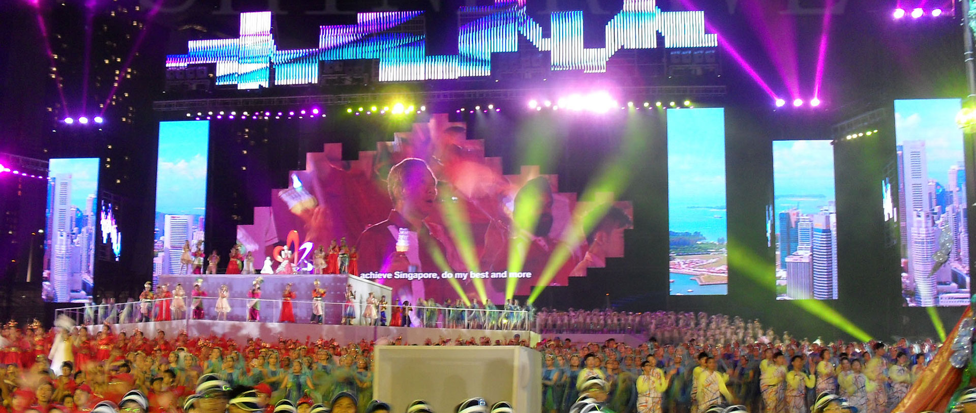 Singapore National Day Must series Outdoor P4.81 Rental