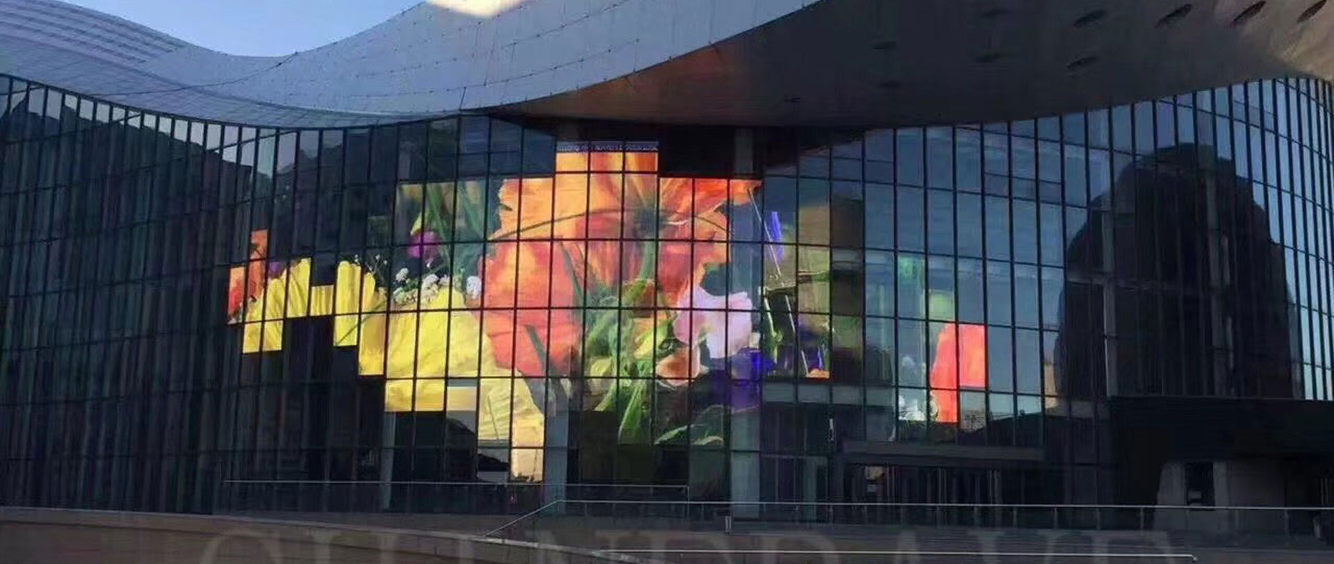 Outdoor Fixed LED display Transparent series P7.8-7.8 Xi’An