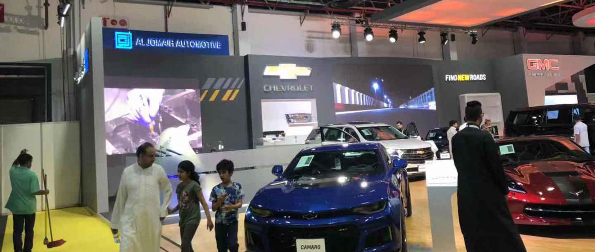 Effect series P3.91 Rental for Jeddah Auto Show Exhibition Center