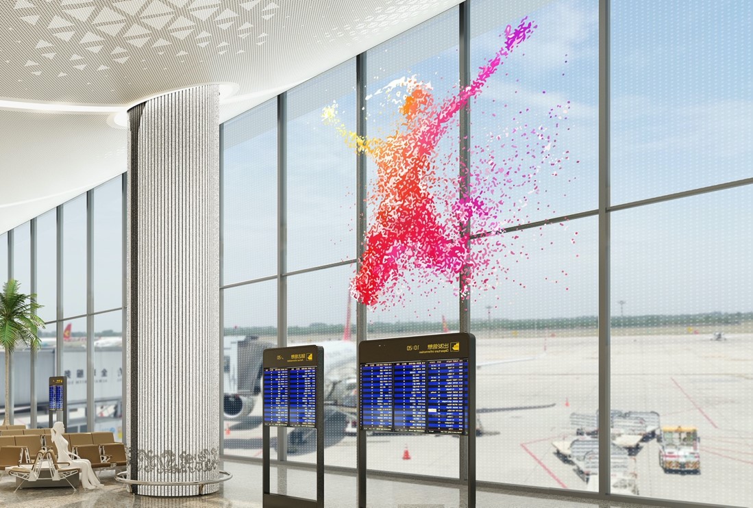 Three-dimensional realistic effect